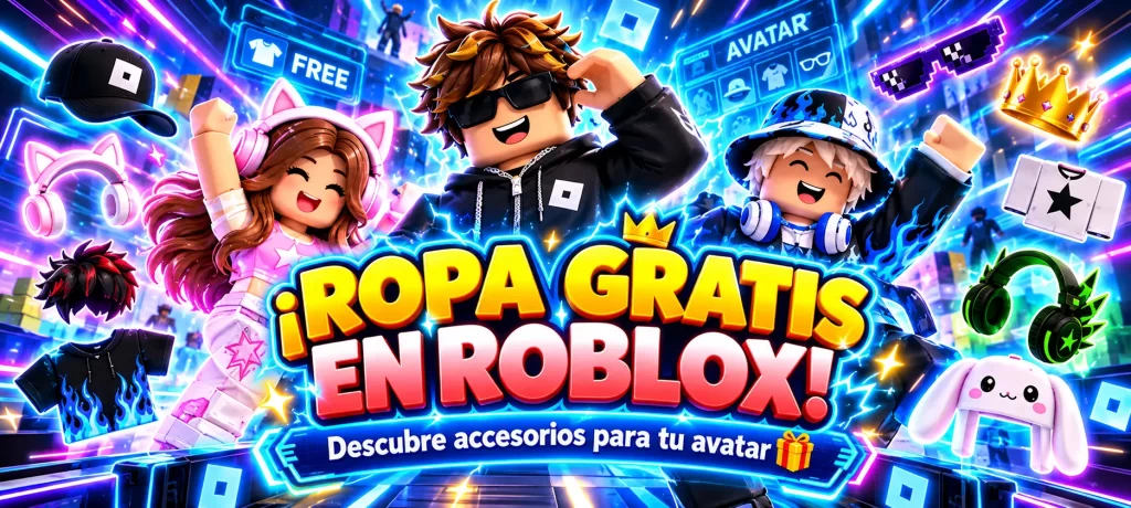 Cómo Conseguir Ropa y Accesorios Gratis en Roblox